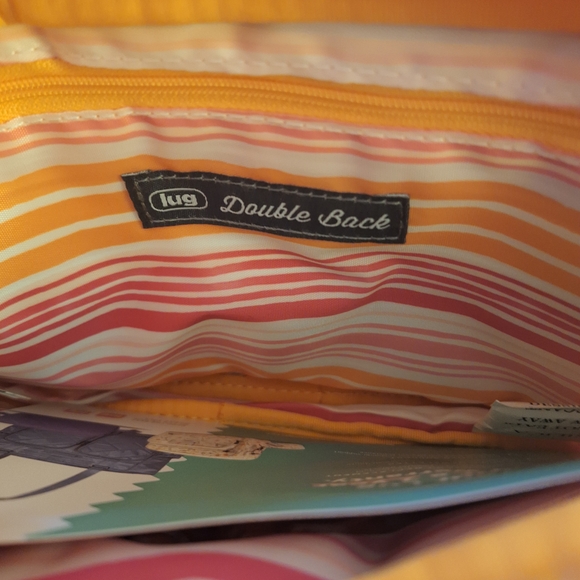 Lug Double Back Belt Bag - Peach Sorbet - Picture 3 of 7